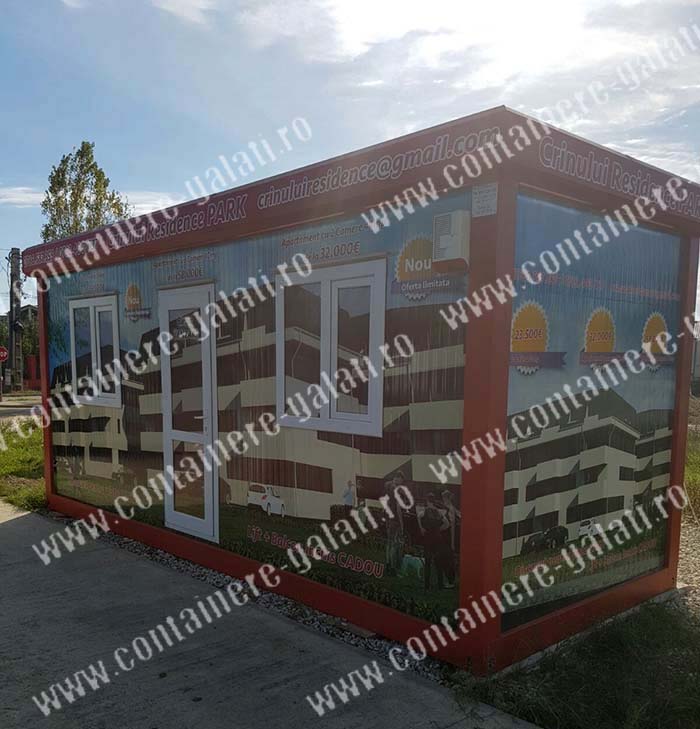 containere magazin chiosc Dambovita