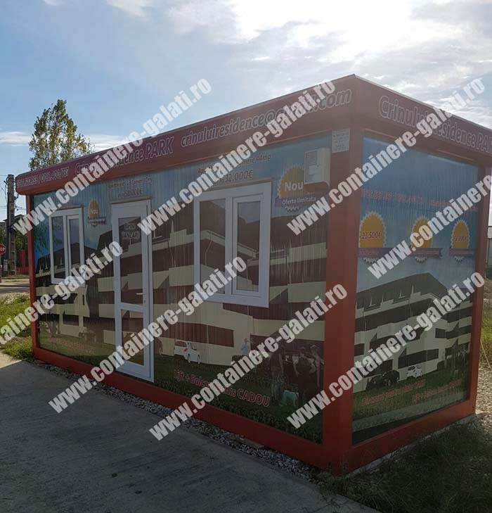 container metalic second hand pret Dambovita